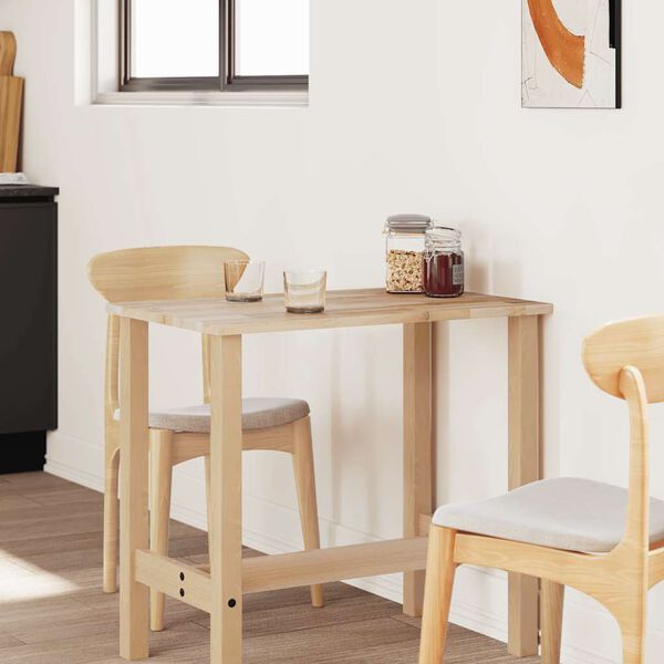 vidaXL Table Top Rectangular 100x60x2 cm Solid Wood Acacia