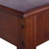 vidaXL Console Table Classical Brown 120x30x75 cm Solid Mahogany Wood