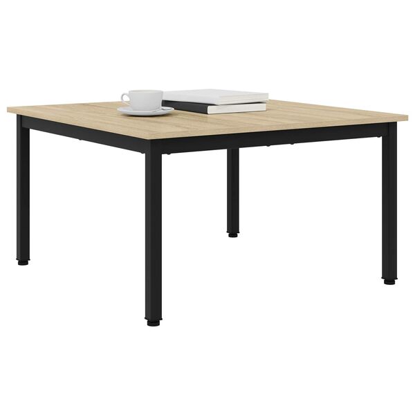 vidaXL Coffee Table Sonoma 80 x 80 x 45 cm Engineered Wood