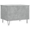vidaXL Coffee Table Concrete Grey 60x44.5x45 cm Engineered Wood