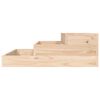 vidaXL Planter 78x78x27 cm Solid Wood Pine