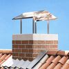 vidaXL Chimney Hood Silver 50 x 50 x 37 cm Stainless Steel