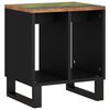 vidaXL Side Table 40x31x46 cm Solid Wood Reclaimed&Engineered Wood