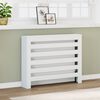 vidaXL Radiator Cover White 104x20x82 cm Engineered Wood