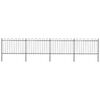 vidaXL Garden Fence | Steel | Tough | Modern