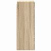 vidaXL Hanging Cabinet Sonoma Oak 30 x 29.5 x 80 cm Engineered Wood