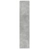 vidaXL Room Divider Concrete Grey 100x33x155.5 cm Engineered Wood
