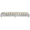 vidaXL Bed Frame Concrete Grey 203 x 93 x 25 cm Engineered Wood