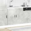 vidaXL Sink Base Cabinet&nbsp;"Porto" Concrete Grey 80x46x81.5 cm&nbsp;Engineered Wood