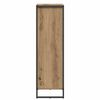 vidaXL Bathroom Cabinet Artisian Oak 40 x 30 x 100 cm Engineered Wood