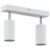 vidaXL Ceiling Spotlight White 26 x 5.5 x 16.5 cm Metal
