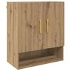 vidaXL Wall Cabinet 60 x 31 x 70 cm Engineered Wood Artisan oak
