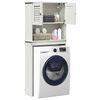 vidaXL Washing Machine Cabinet with Shelf VIGO White and Antique White