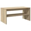 vidaXL TV Cabinet Sonoma Oak 80x40x40 cm Engineered Wood
