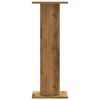 vidaXL Speaker Stands 2 pcs Artisian Oak 30x30x80 cm Engineered Wood