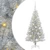 vidaXL Christmas Tree Silver 120 cm PET