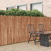 vidaXL Bark Fence Brown 400 x 150 cm Bark