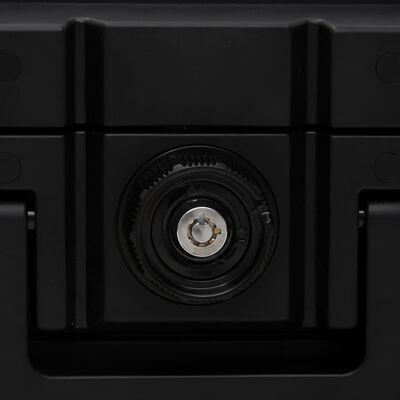 vidaXL Safe Box Black 38x32.5x16.5 cm