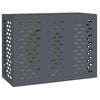 vidaXL Air Conditioner Cover Anthracite 110 x 50 x 80 cm Steel