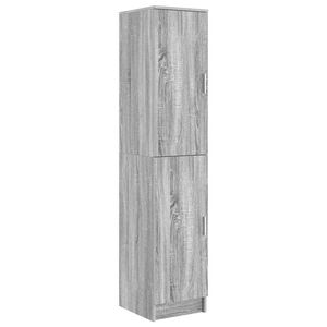 vidaXL Highboard Grey sonoma 35 x 39 x 168 cm Engineered wood