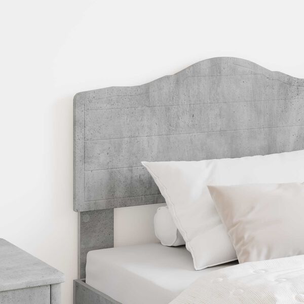 vidaXL Headboard Concrete Grey 100 cm Engineered wood