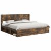 vidaXL Bed Frame with Storage and Headboard 3 pcs Engineered Wood