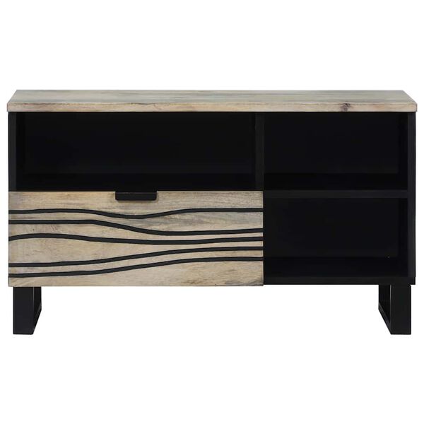 vidaXL TV Units with Drawer White 80 x 33 x 46 cm Engineered wood