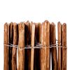 vidaXL Picket Fence Hazel Wood 120x250 cm