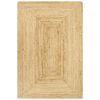 vidaXL Area Rugs Natural 120 x 120 cm Jute