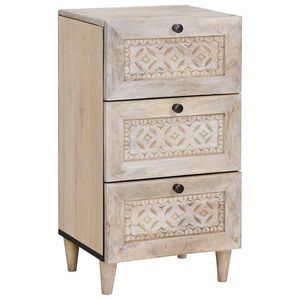 vidaXL Sideboard with Drawer White 33.5 x 40 x 75 cm