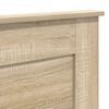 vidaXL Headboard with Headboard Sonoma Oak 200 cm Engineered Wood