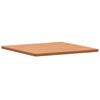 vidaXL Table Top 70x70x2.5 cm Square Solid Wood Beech