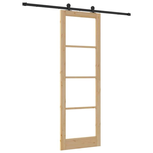 vidaXL Sliding Door ORKDAL Natural 78 x 232 cm