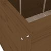 vidaXL Garden Raised Bed Honey Brown 119.5x82.5x78 cm Solid Wood Pine