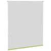 vidaXL Roller Blind Blackout Leaves Green 120x130 cm Fabric Width 116.6 cm Polyester