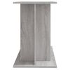vidaXL Aquarium Stand Grey Sonoma 100x40x60 cm Engineered Wood