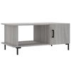 vidaXL Coffee Table Grey Sonoma 90x50x40 cm Engineered Wood