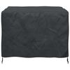 vidaXL Furniture Cover Plain Black 113 x 113 x 73 cm 420D