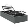 vidaXL Electric Adjustable Bed Frame Dark Grey 200 x 70 x 33.5 cm