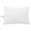 vidaXL Duvet with Pillow 2 pcs White Microfiber