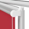 vidaXL Roller Blind Blackout Red 155x210 cm Fabric Width 151.6 cm Polyester