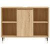 vidaXL Bathroom Cabinet Sonoma Oak 80x33x60 cm Engineered Wood
