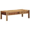 vidaXL Coffee Table Brown 110 x 55 x 35 cm Solid Reclaim wood