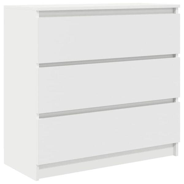 vidaXL Sideboard White 80x35x76 cm Engineered Wood