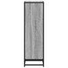 vidaXL Book Cabinet Grey Sonoma 33.5x33x107.5 cm Engineered Wood