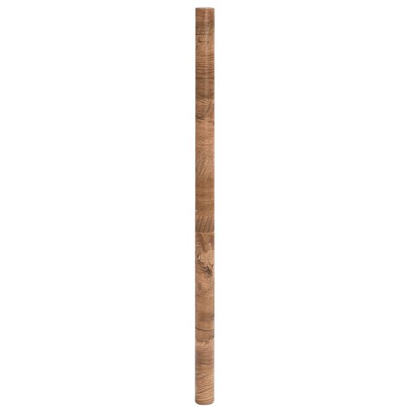 vidaXL Furniture Stickers Self-Adhesive Wooden Look 90x500 cm PVC