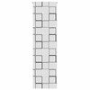 vidaXL Shower Roller Blind 70x240 cm Fabric Width 66 cm