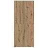 vidaXL Highboard 2 pcs Artisan Oak 80 x 42 x 185 cm
