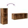 vidaXL TV Cabinet Set Wall-mounted 3 pcs Old Wood Engineered Wood