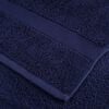 vidaXL Premium Guest Towels "SOLUND" 10 pcs Navy Blue 30x50 cm 600 gsm